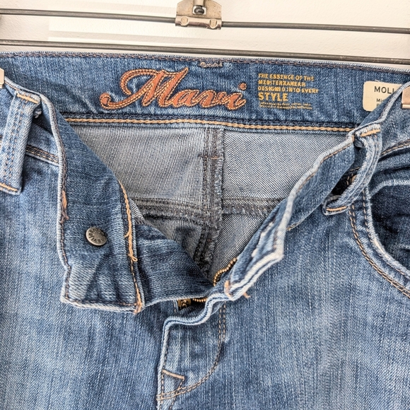 Mavi Women's Molly Bootcut Jeans in Classic Blue ~ Size 32 x 32 - Picture 9 of 16